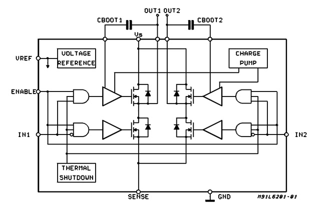 dc-motor h-most jednosmerni motor elektronika drajver automatika.rs 4